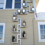 Downspout planter