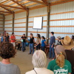 Tour participants share what they learned at the 2014 NIFTI Field School